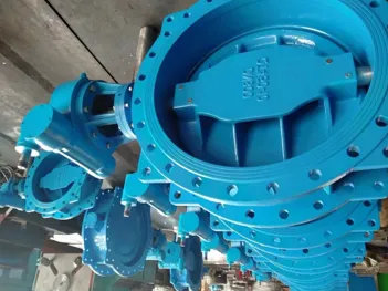 Dobbeltflanget koncentrisk sommerfugleventil