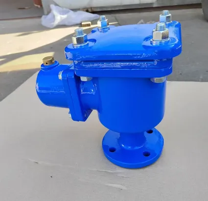 Dobbelt åbningsluftventil