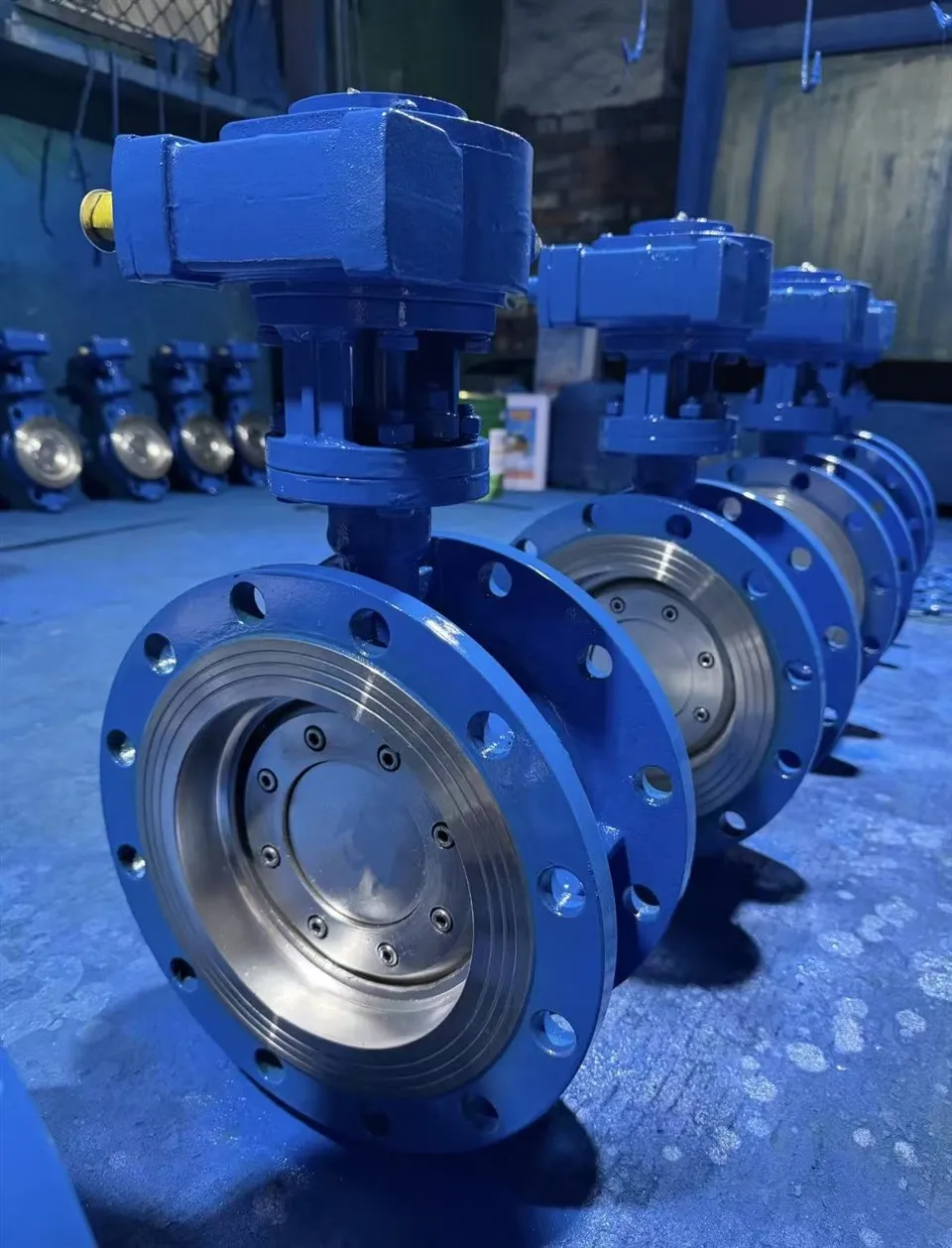 Duktilt jern U Type sommerfugleventil