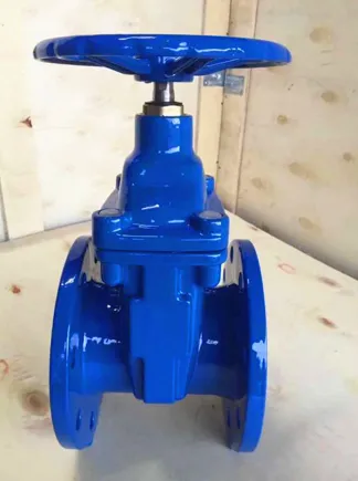 Flange-ende portventil